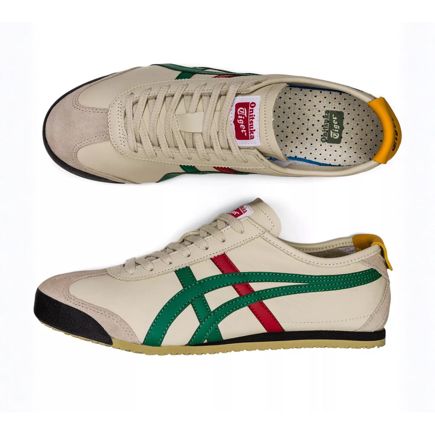 Onitsuka Tiger Mexico 66 sneaker - Birch/Green/Red